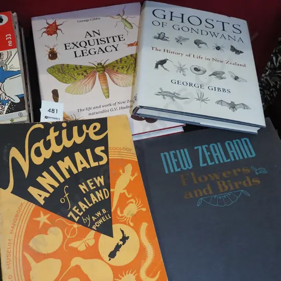 NZ natural history books