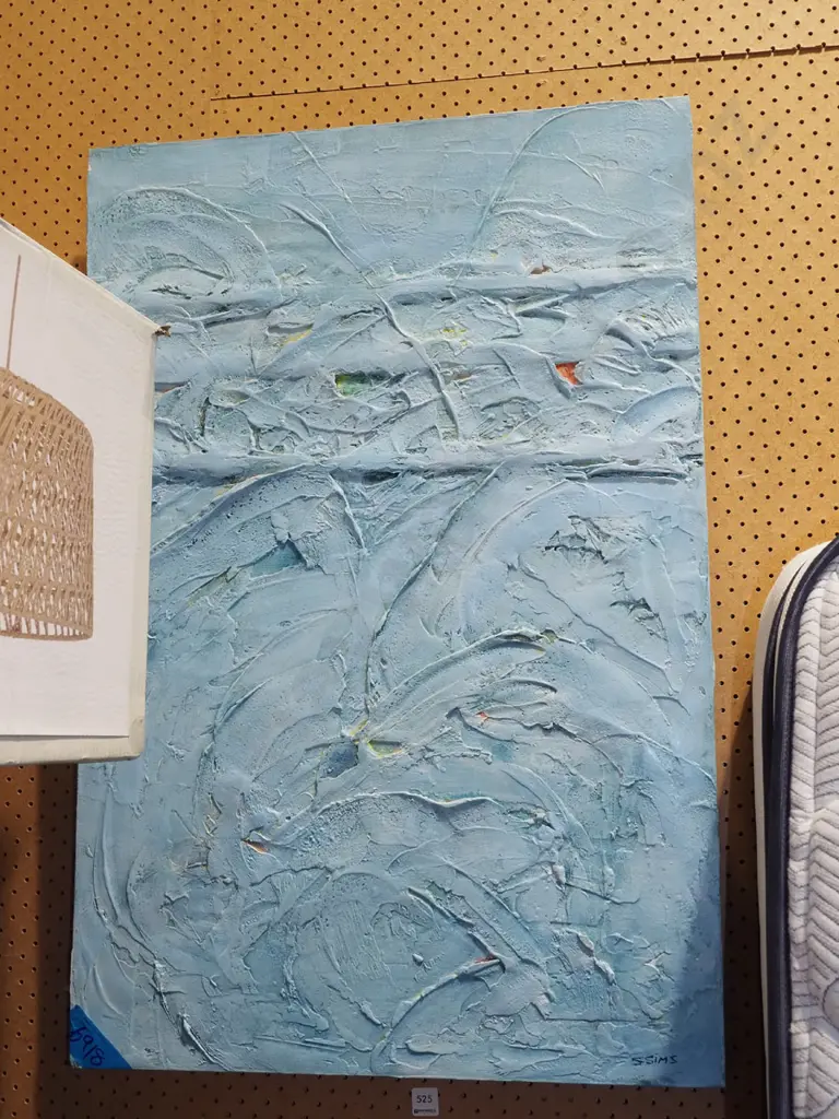 mixed media on canvas - abstract Image 1++