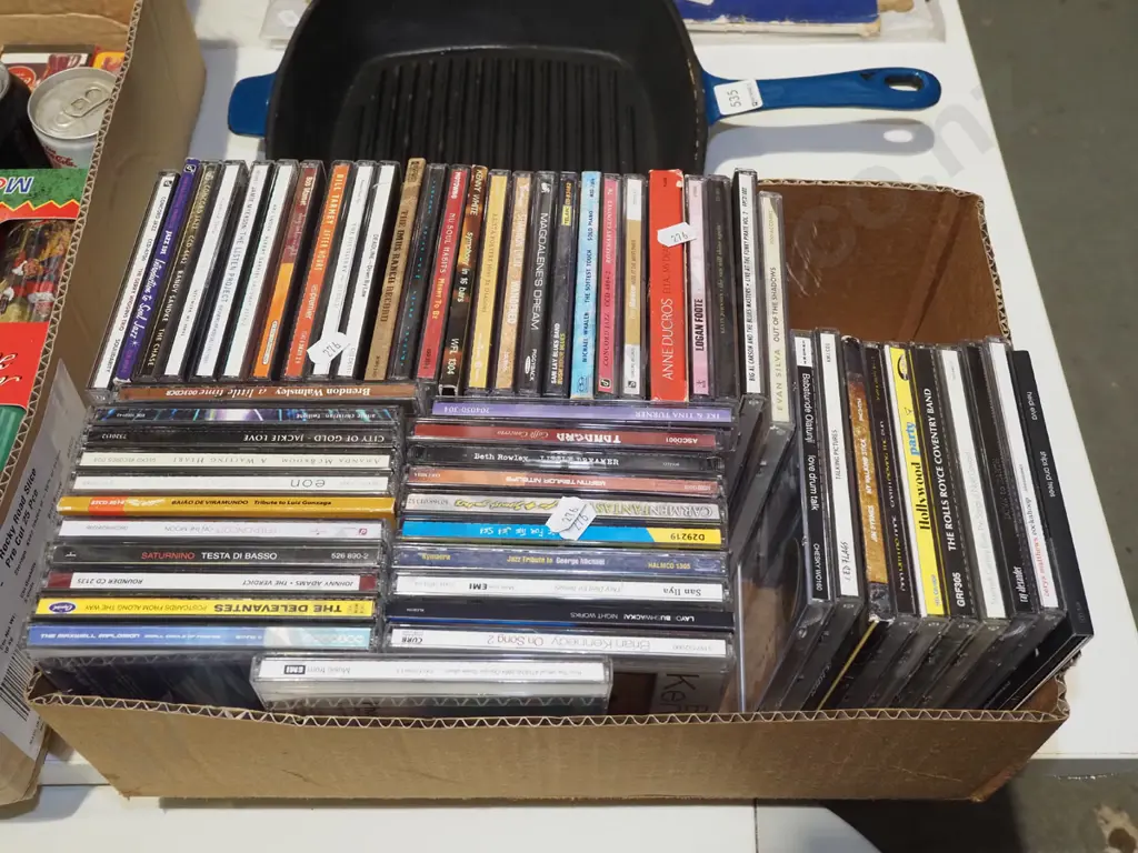 box of CDs Image 1++
