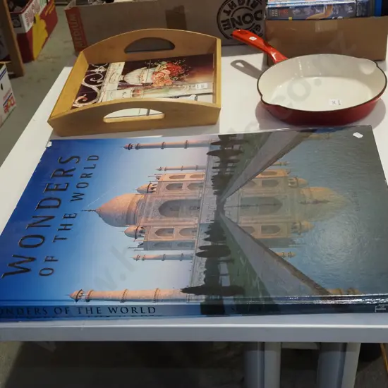 large format Wonders of the World book