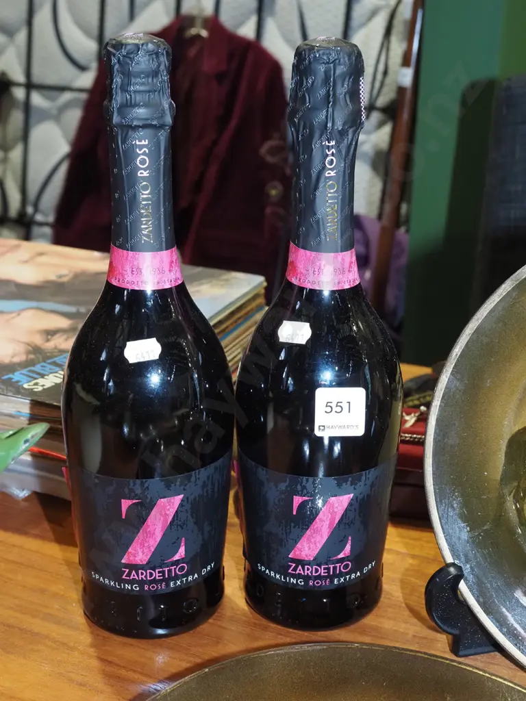 2x Zardetto sparkling rose Image 1++