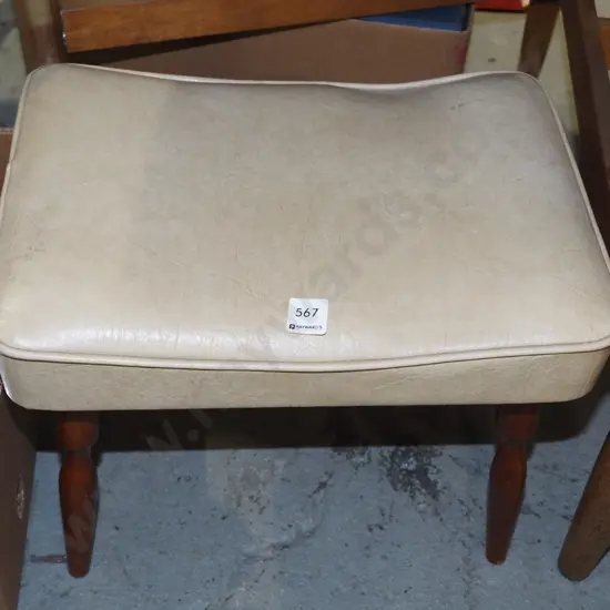 vinyl stool