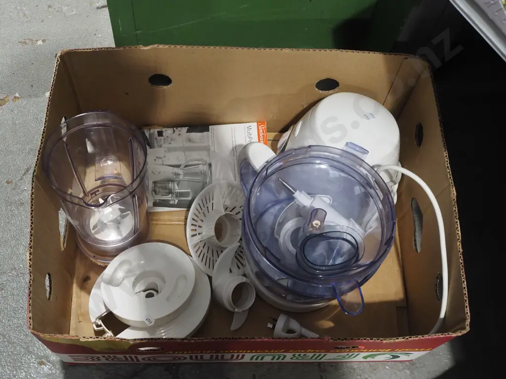 box; Sunbeam whiz and accessories Image 1++