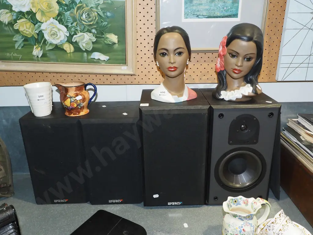4x Energy bookcase speakers Image 1++