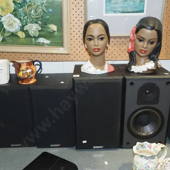 4x Energy bookcase speakers