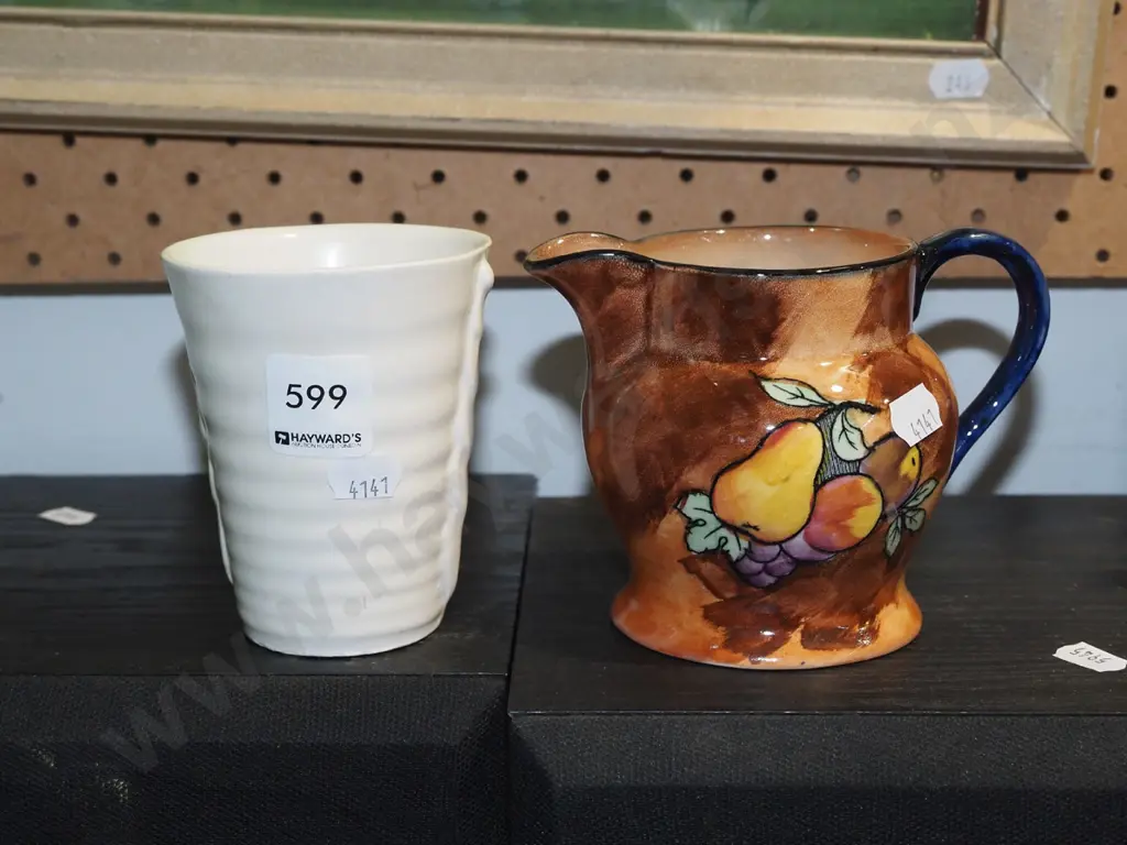 small ceramic tumbler, Tunstall creamer Image 1++
