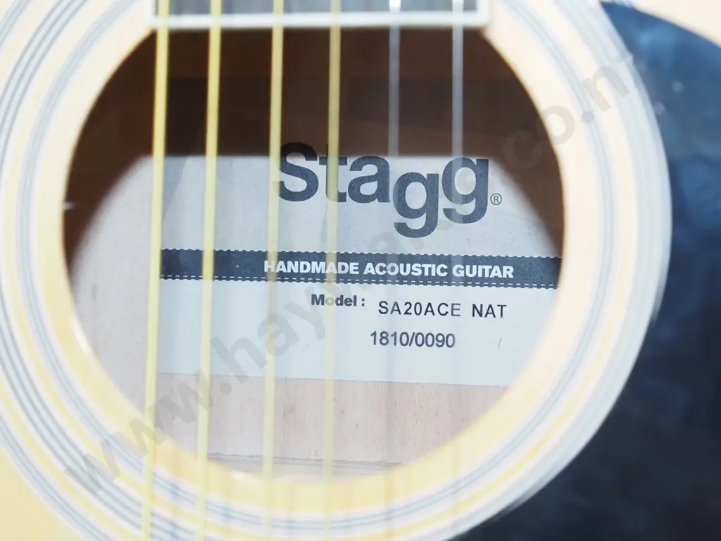 Stagg acoustic-electric guitar with soft carry case Image 1++