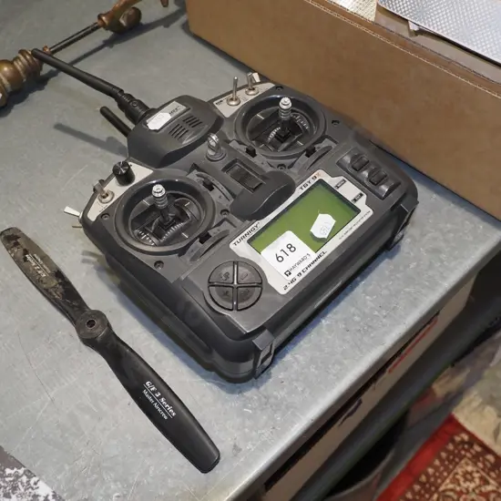 9 chanel helicopter remote control unit As Is No Returns
