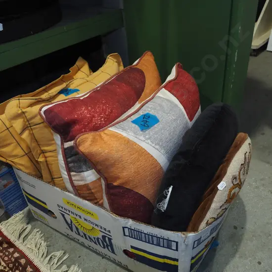 box of cushions