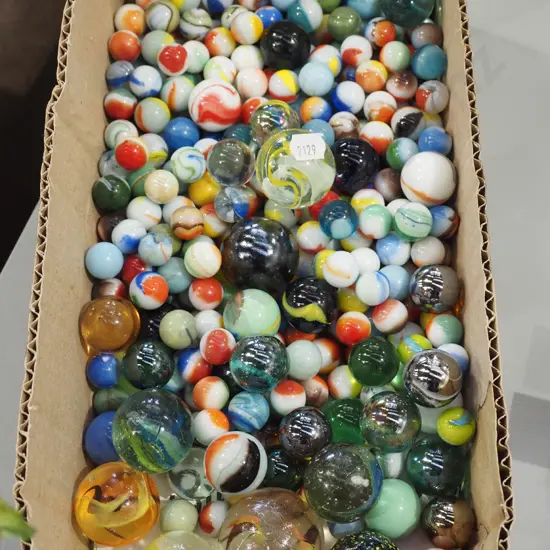 box of marbles