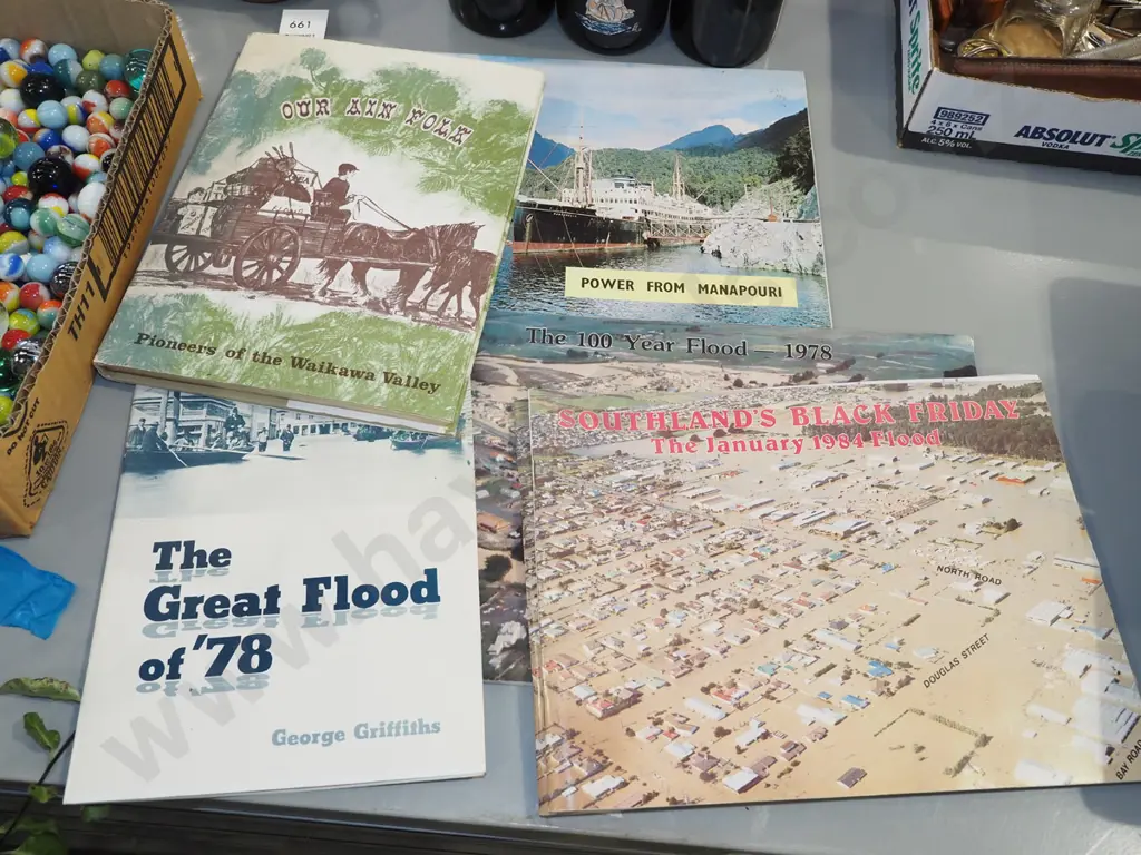 Southland flood books etc Image 1++