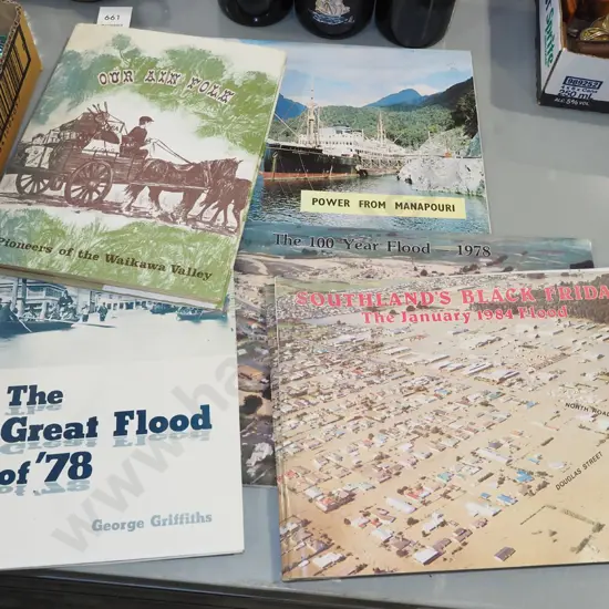 Southland flood books etc