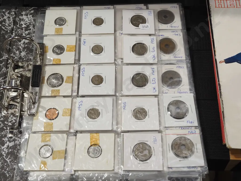 folder of coins Image 1++