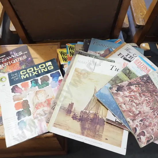 various art and other magazines