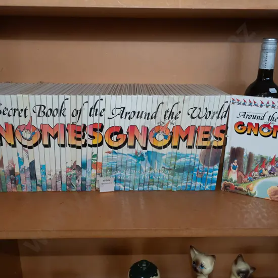 set of the Secret Book of Gnomes Around the World