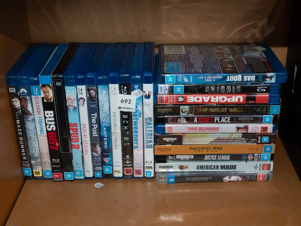 blue ray DVDs Image 1++