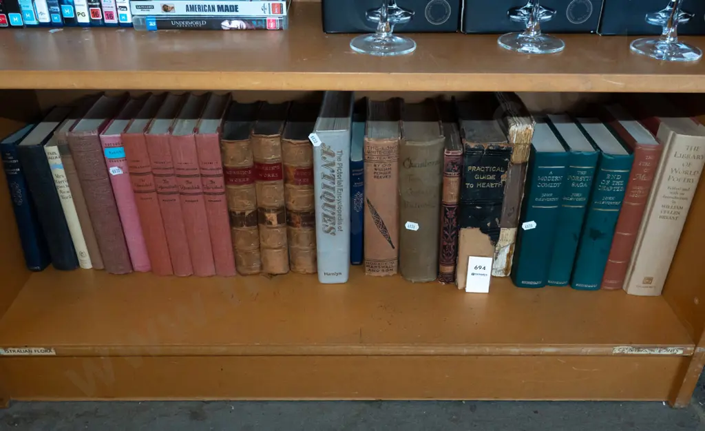 shelf of books Image 1++