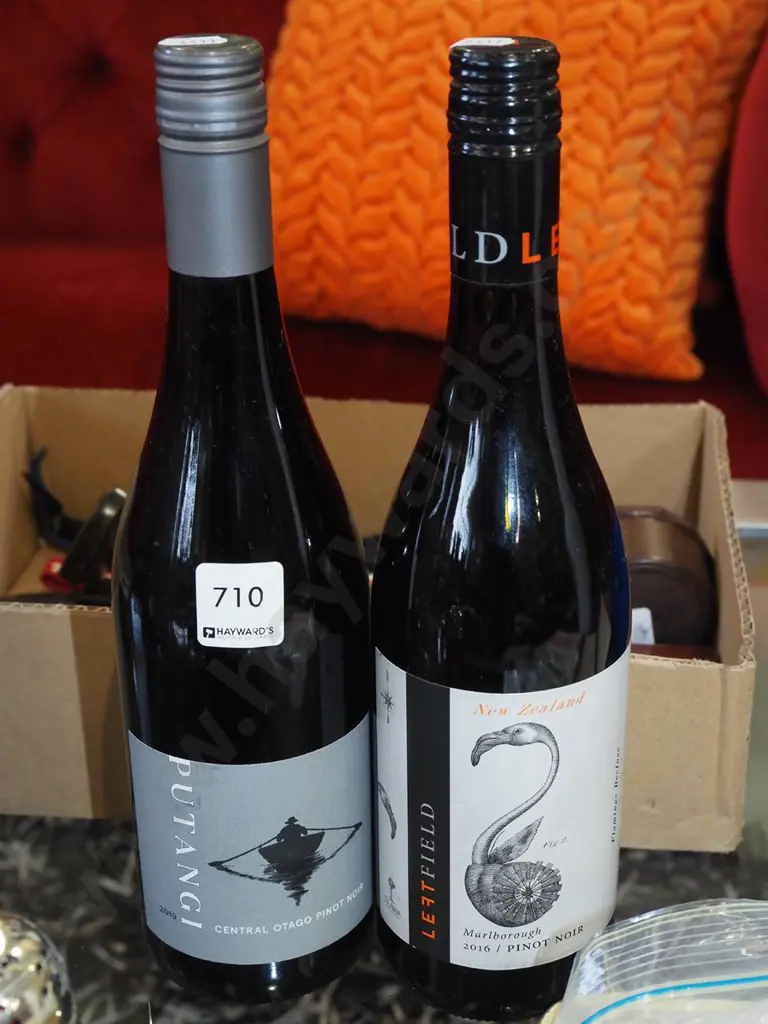 2x Putangi pinot noir 2019, Left Field Marlborough pinot noir 2016 Image 1++