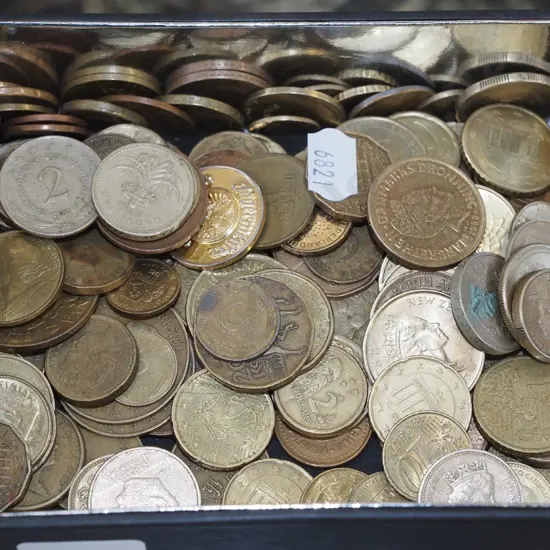 tin of coins