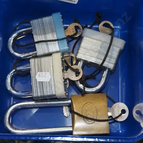padlocks and keys