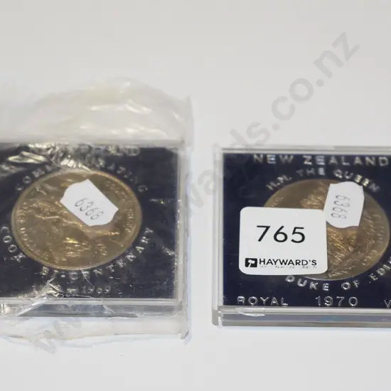 2x collector coins