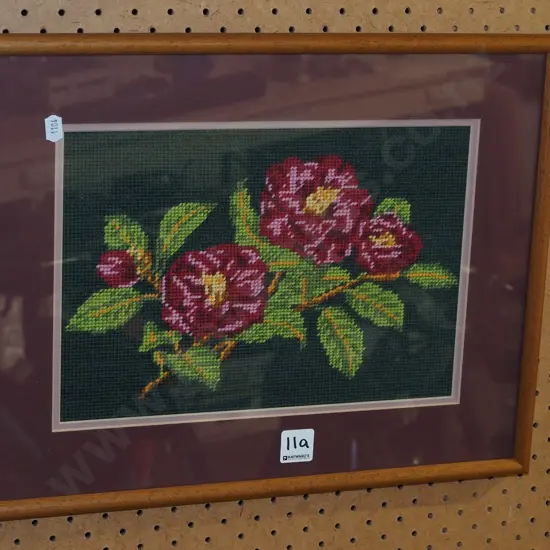 framed needlework