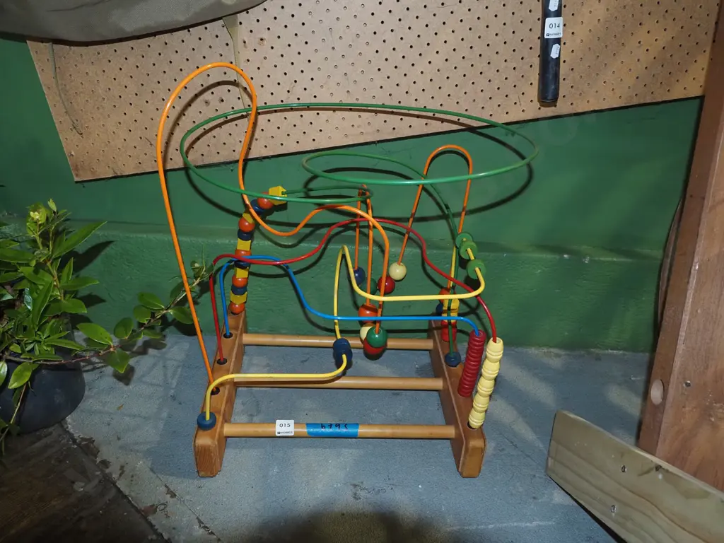 wood and metal child's toy Image 1++