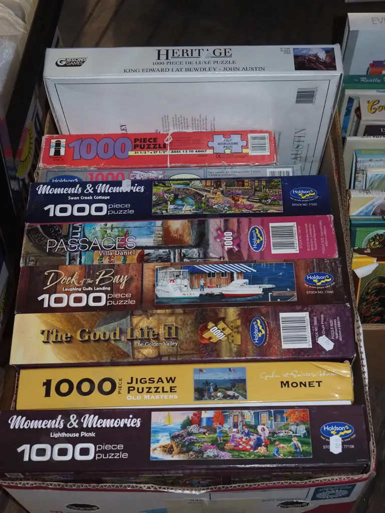 box of puzzles Image 1++