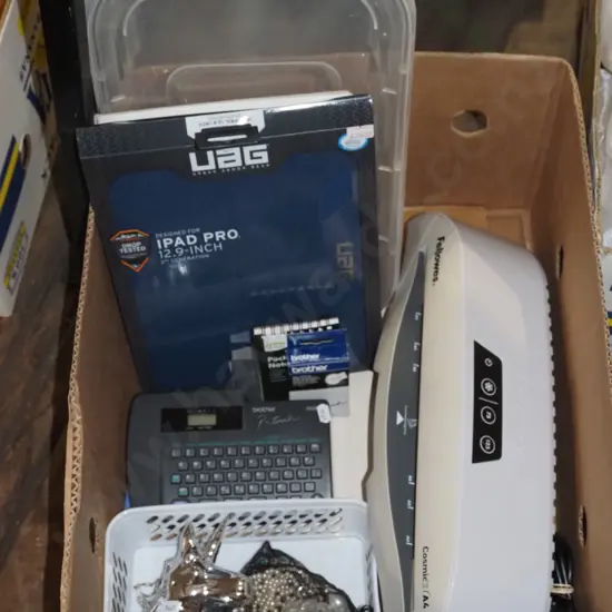 box; laminator, Brother P-Touch etc