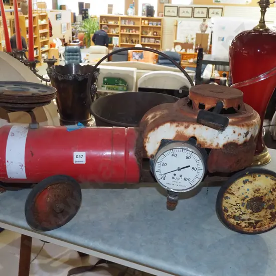 homemade Rat Rod child's trike L600