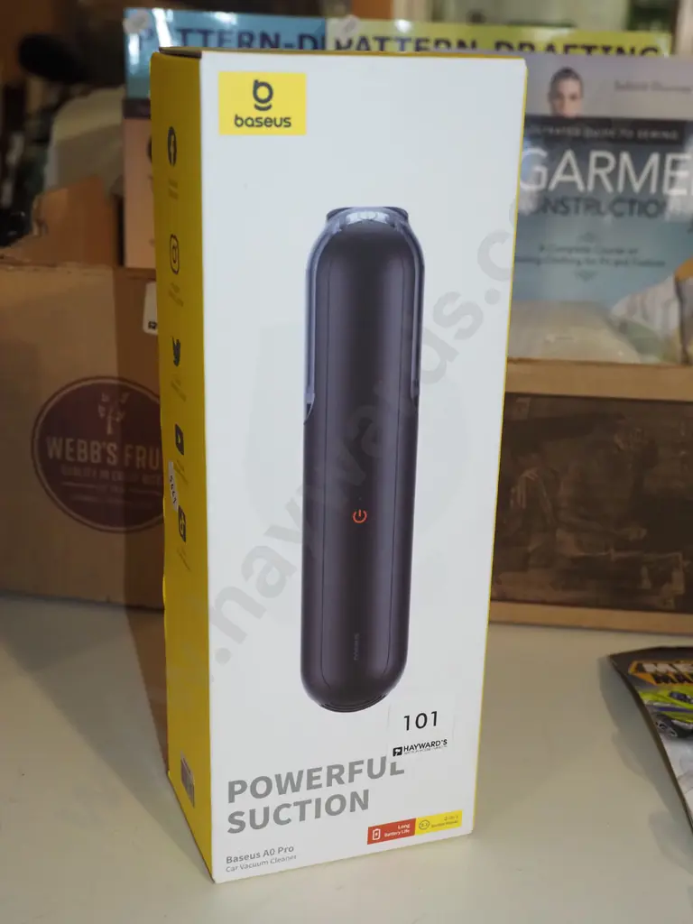 Baseus AO Pro boxed car vacuum cleaner Image 1++