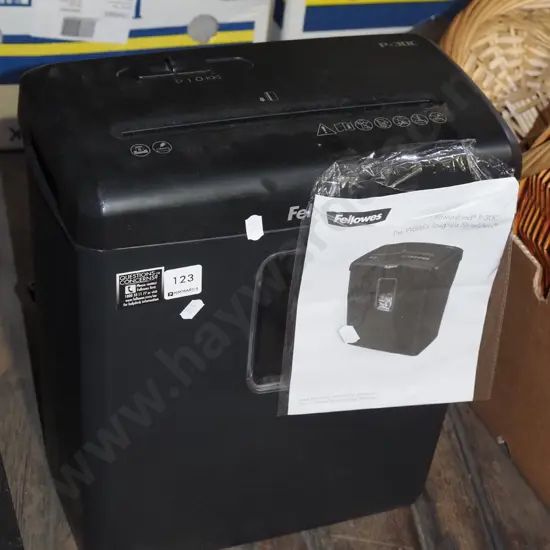 Fellowes paper shredder