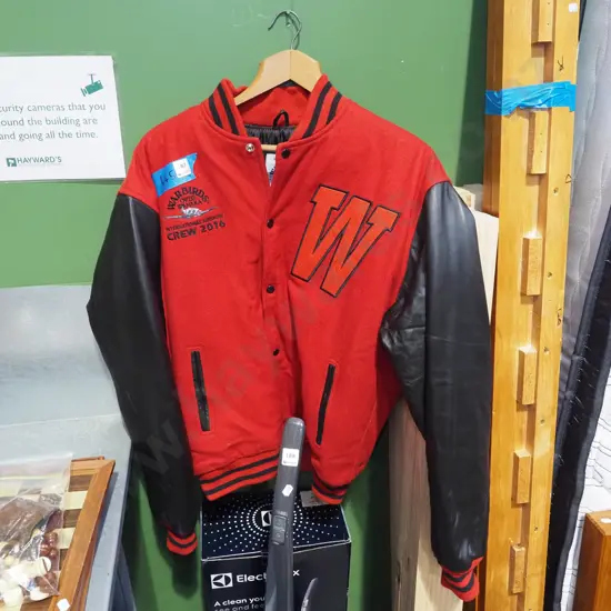 War Birds Over Wanaka International Air Show Crew 2016 bomber jacket - size XL