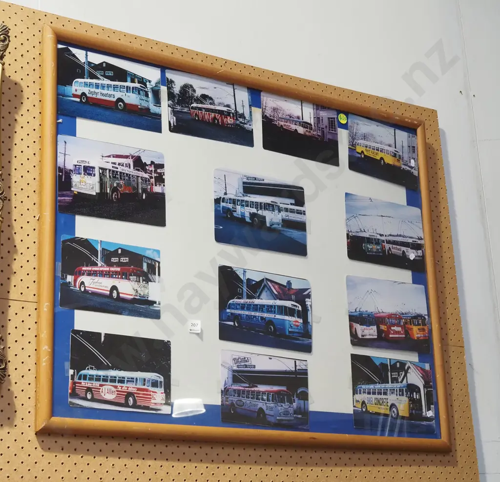 framed photo prints - trolley buses Image 1++