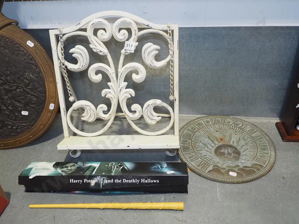 Harry Potter wand, cookbook stand, part brass sundial Image 1++