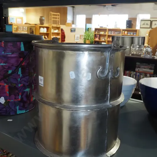stainless steel pail H300