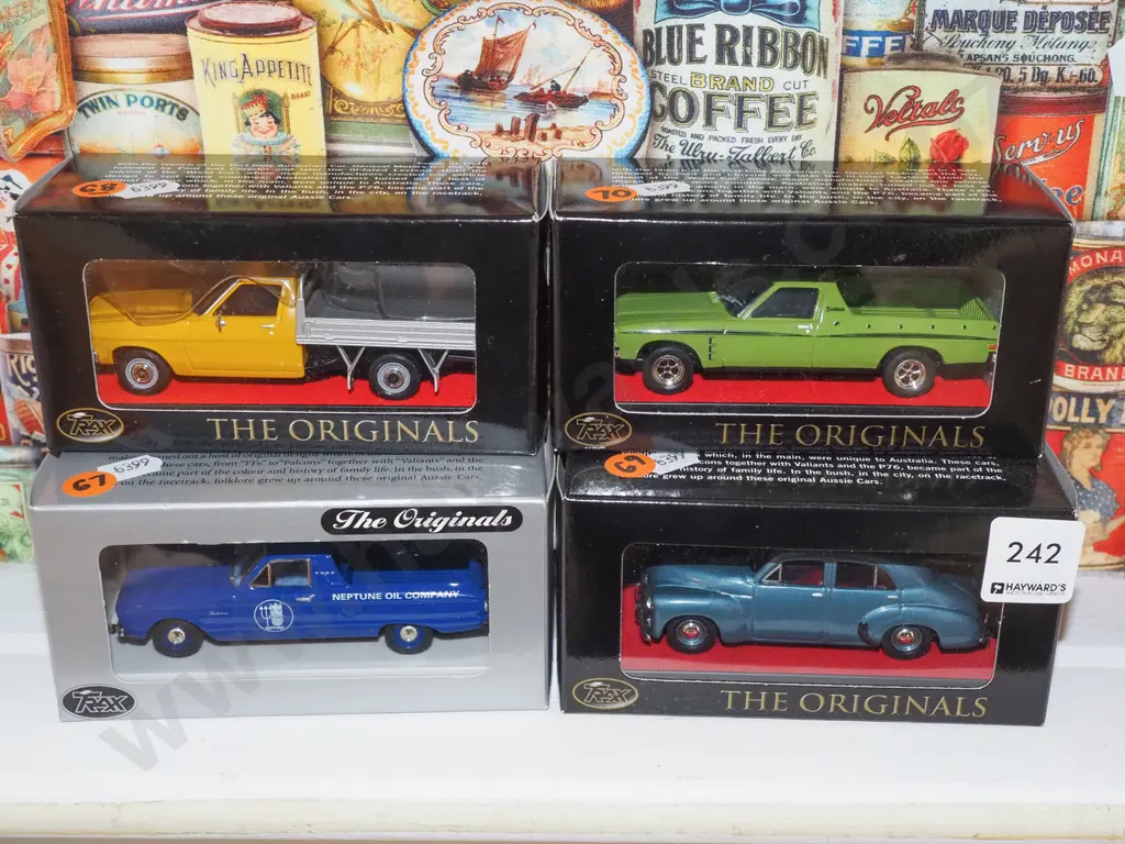 4x boxed diecast model vehicles Image 1++