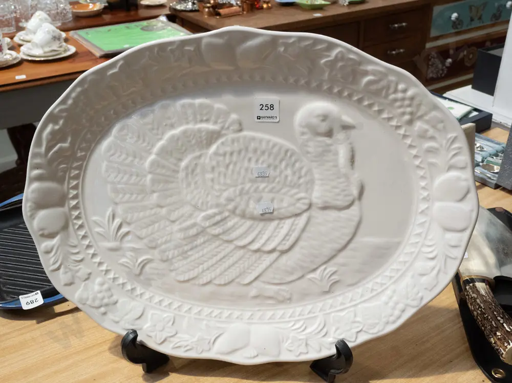 large turkey ashet W470 Image 1++