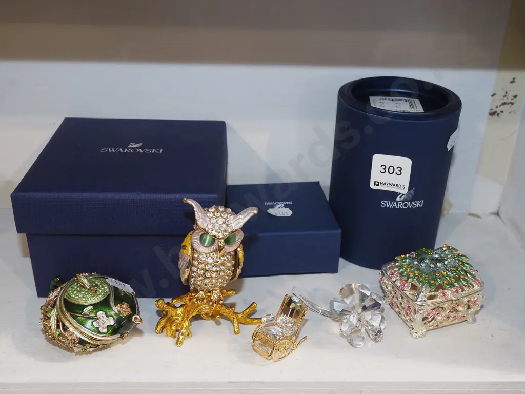 Swarovski crystal figurines Tallest H100 Image 1++