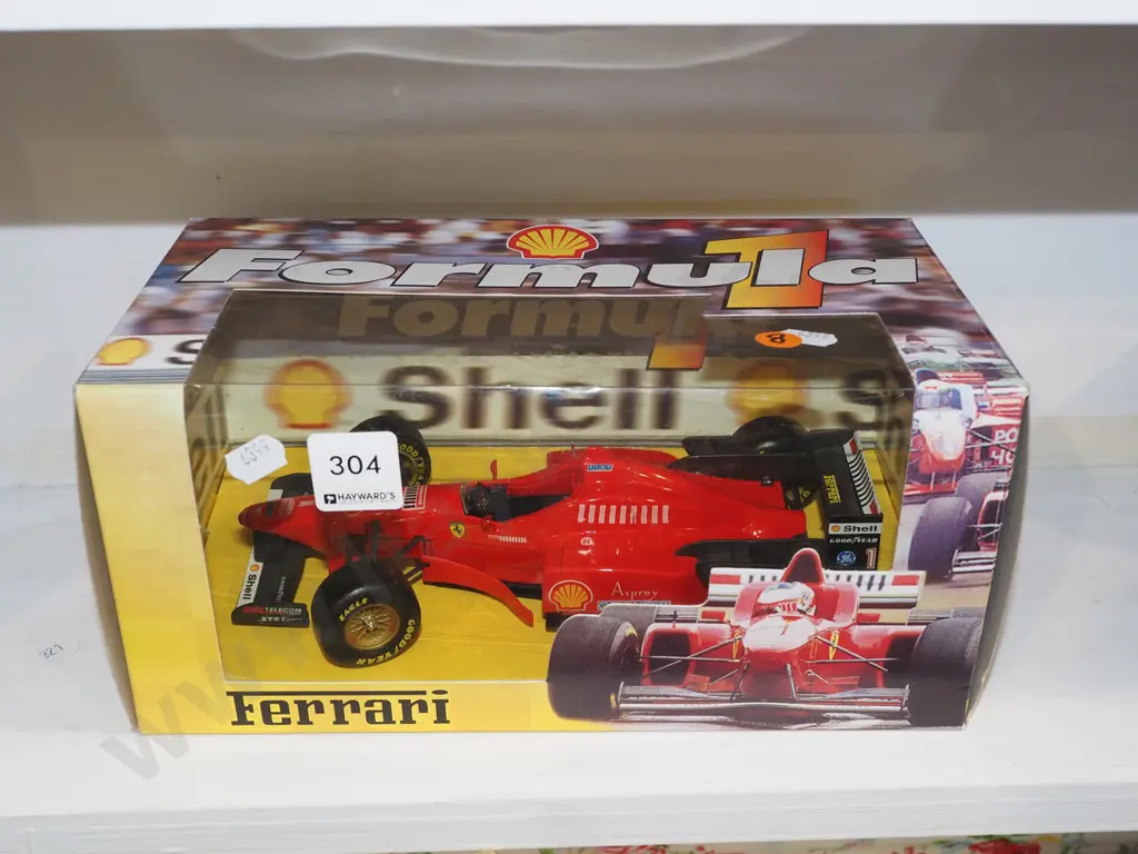 cased diecast Ferrari model Image 1++