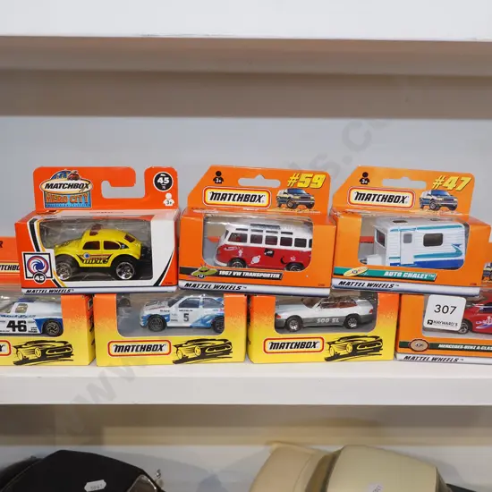 7x as new Matchbox toy vehicles