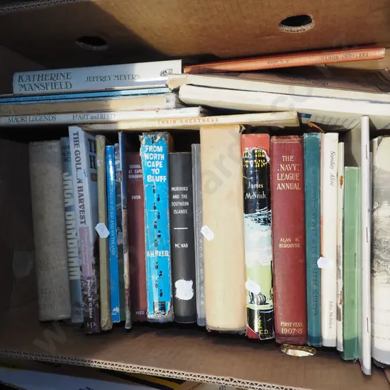 box of NZ and other books