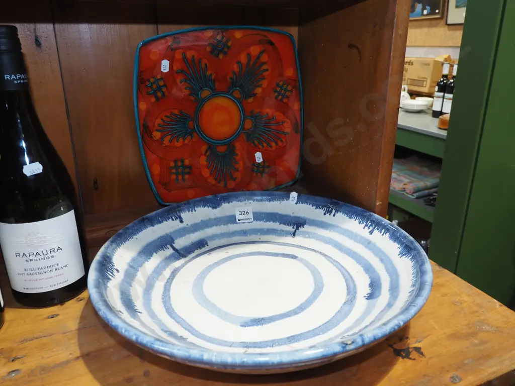 pottery plate, bowl Diam365 Image 1++