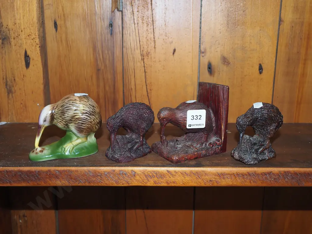4x kiwi figurines Tallest H90 Image 1++