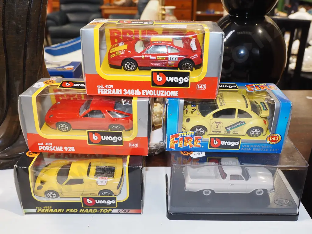 5x boxed diecast model vehicles Image 1++