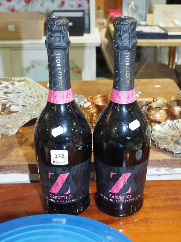 2x bottles of Zardetto sparkling rose Image 1++