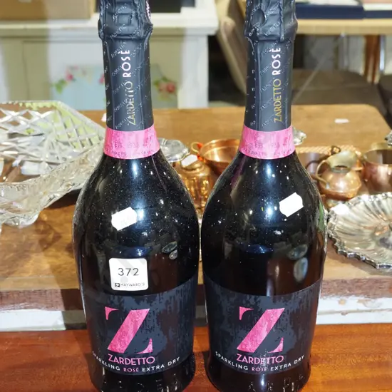 2x bottles of Zardetto sparkling rose