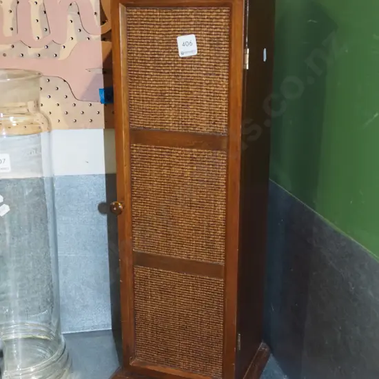 small single door CD cupboard H600