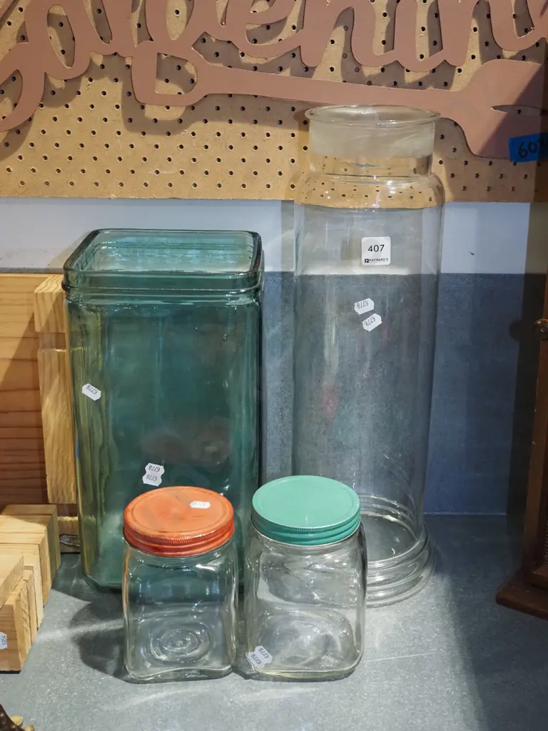 glass canisters H475 Image 1++
