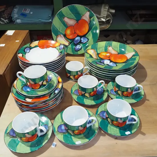 Misono Italian dinner items; cups, plates, bowls etc